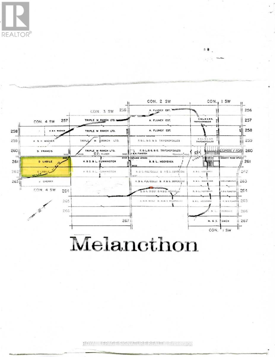 LOT 261&262 SIDE ROAD 260, Melancthon, Ontario