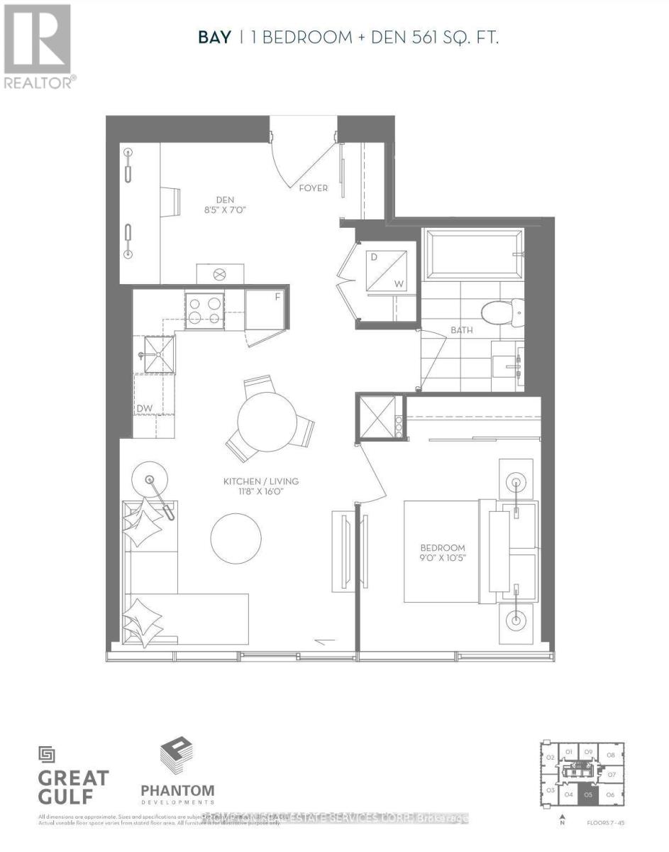 1605 - 8 CUMBERLAND STREET, Toronto, Ontario