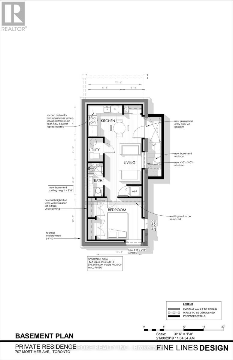 Main - 707 Mortimer Avenue, Toronto, Ontario  M4C 2K1 - Photo 37 - E12916650