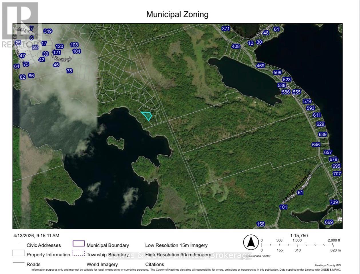 LT161 THANET LAKE, Marmora and Lake, Ontario