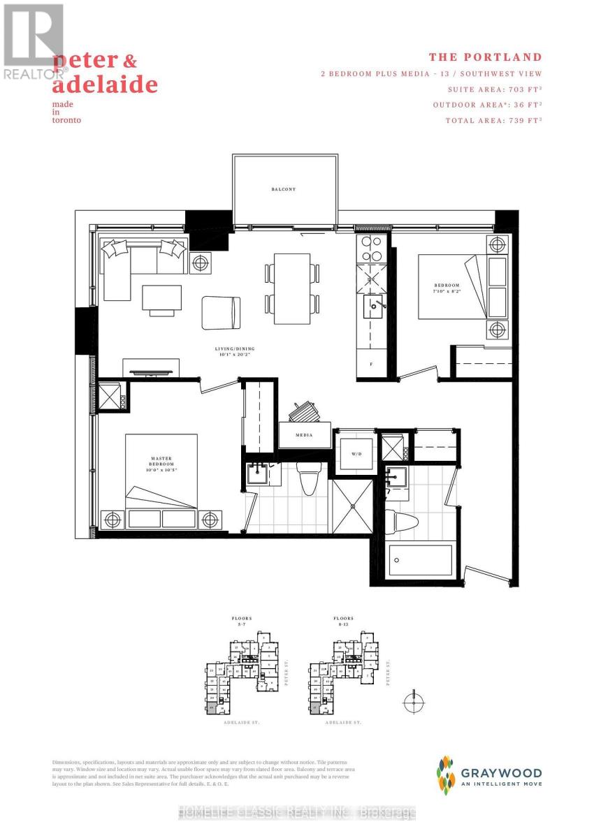 1017 - 108 Peter Street, Toronto, Ontario  M5V 2G7 - Photo 13 - C12992528