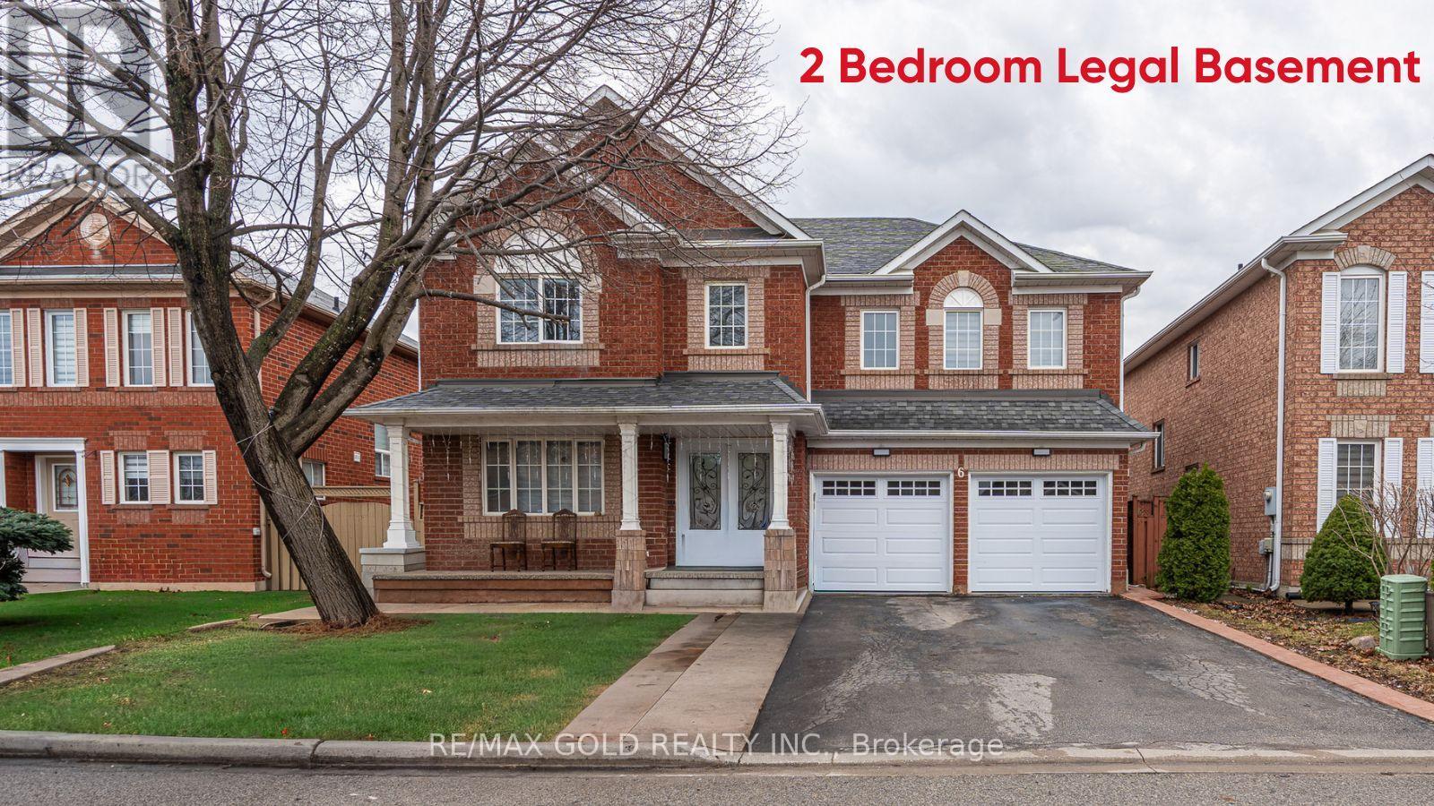 6 MEADOW GLADE ROAD, Brampton, Ontario
