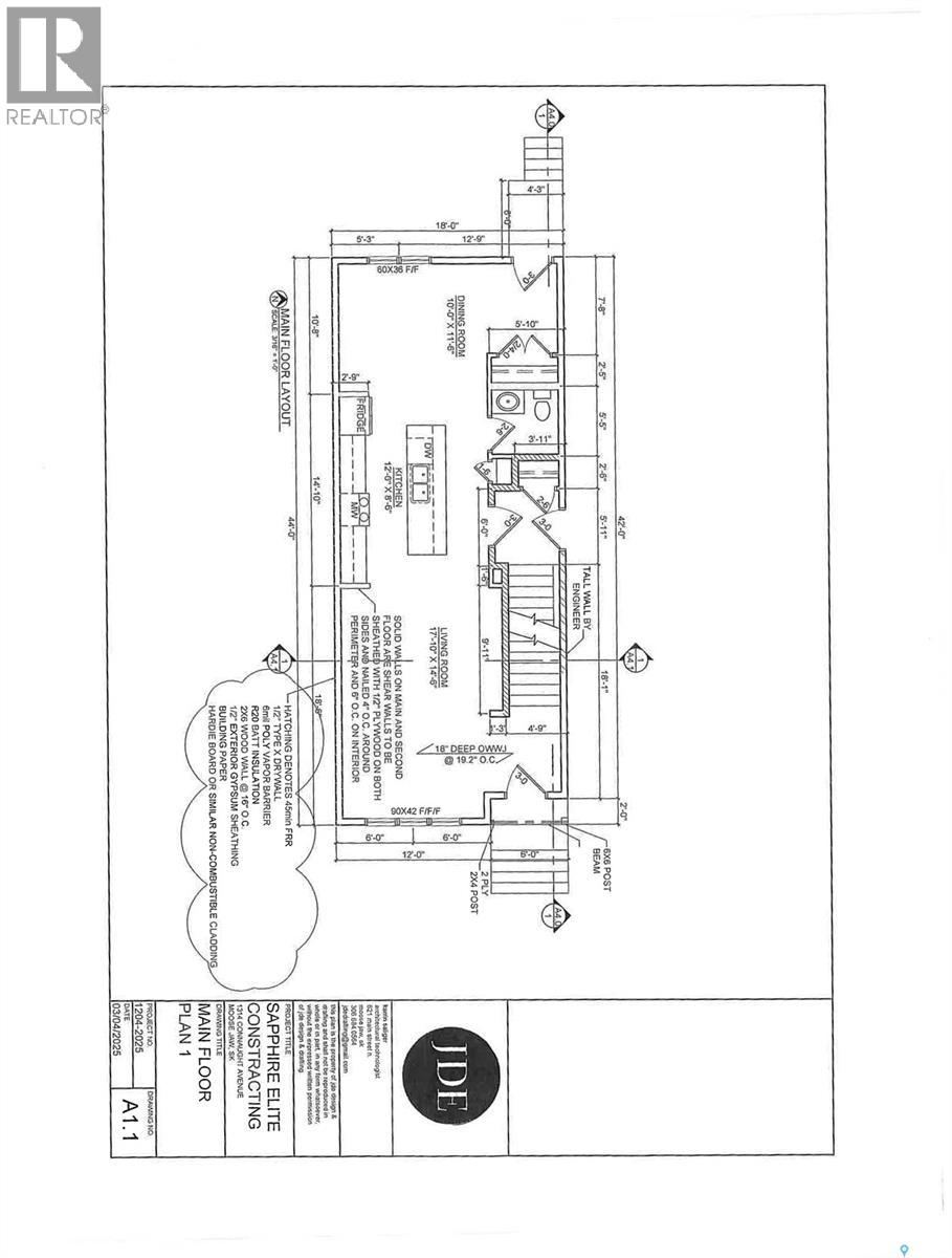 1314 Connaught Avenue, Moose Jaw, Saskatchewan  S6H 4B8 - Photo 6 - SK032800