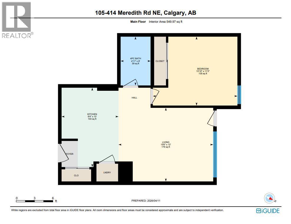 105, 414 Meredith Road Ne, Calgary, Alberta  T2E 5A6 - Photo 23 - A2297915