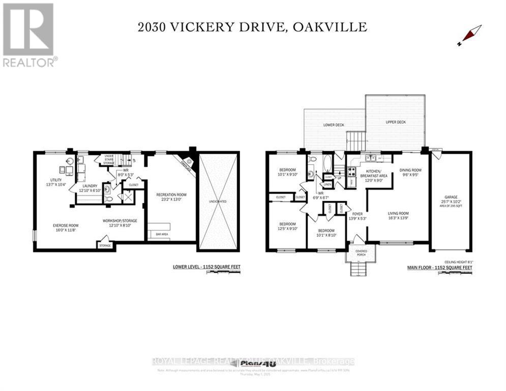 2030 Vickery Drive, Oakville, Ontario  L6L 2J1 - Photo 44 - W12995352