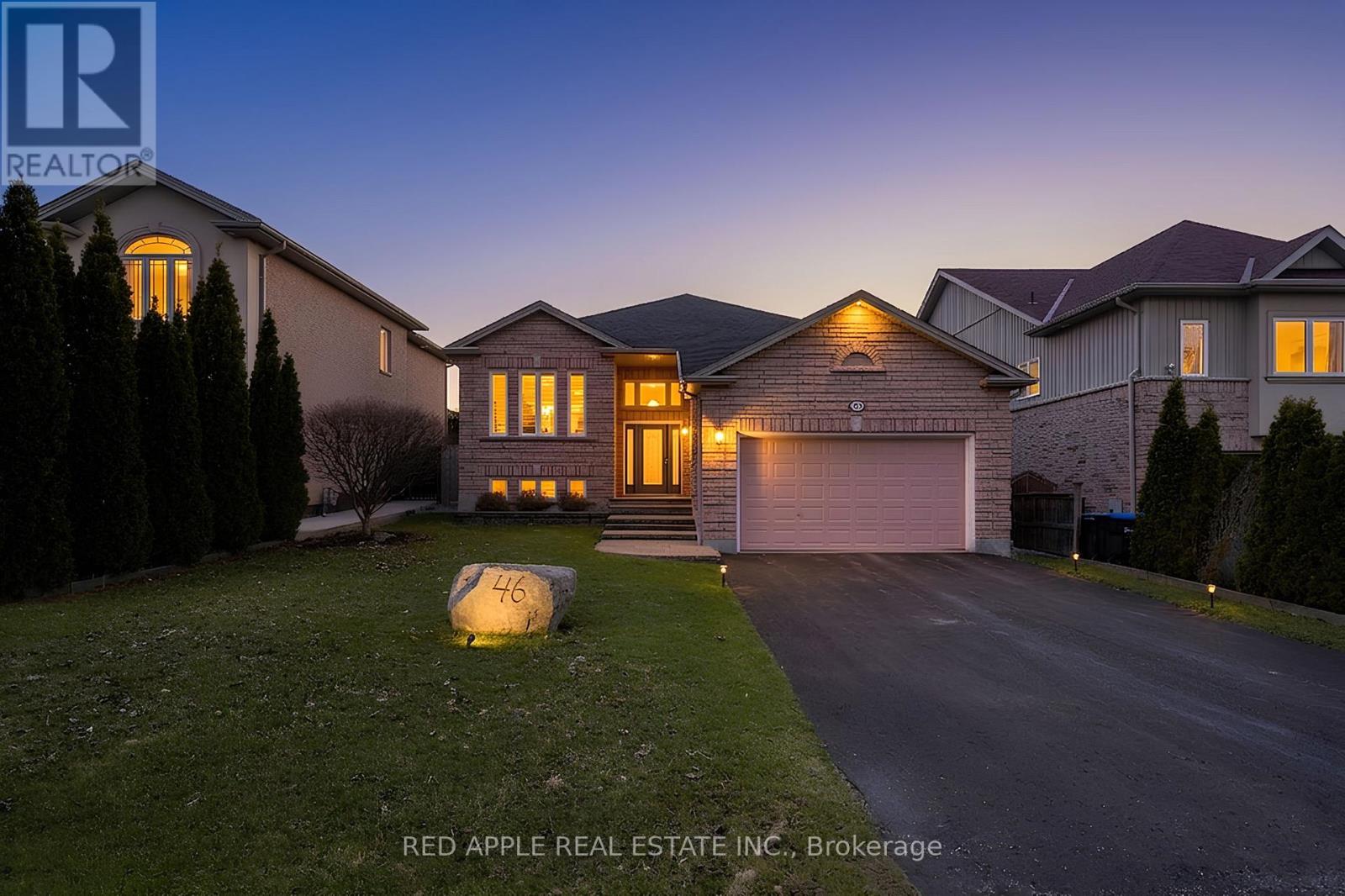 Welcome to 46 Bannerman Drive. This bright and beautifully maintained Fernbrook-built bungalow, is proudly offered by the original owner, and located in a highly desirable Bradford neighborhood. This stunning home is situated on a 50 foot lot, and features a bright, open-concept layout designed for both comfort and functionality. Boasting 3 spacious bedrooms, and 2 full bathrooms, this home enhanced by 9-foot ceilings and upgraded oversized windows that fill the space with natural light throughout. The custom oversized kitchen offers abundant space, making it perfect for entertaining, and everyday living. Thoughtfully designed with generous room sizes and seamless flow, this bungalow offers the convenience of main-floor living combined with quality craftsmanship by Fernbrook Homes. Roof Shingles (2021). Large driveway, no sidewalk. Pride of ownership is evident throughout; this home is ideal for first-time home buyers and downsizers seeking a stylish yet manageable space. Enjoy peaceful living and close proximity to schools, parks, restaurants, shopping, and everyday amenities, including bus and GO Transit, and easy access to major highways (Future Bypass),hospitals and Lake Simcoe. This is a wonderful opportunity to own in the growing community of Bradford. (id:48254)