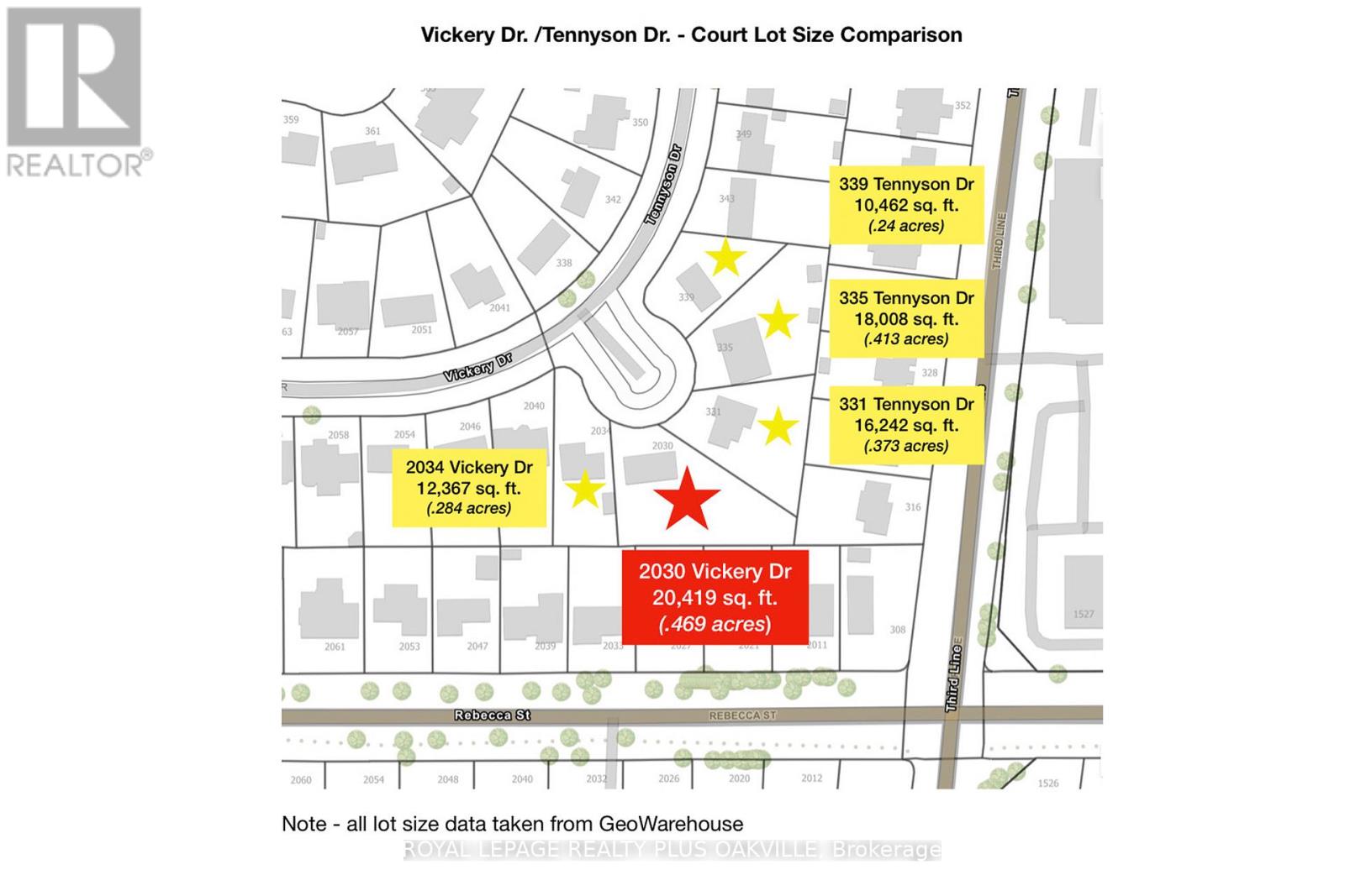 2030 Vickery Drive, Oakville, Ontario  L6L 2J1 - Photo 2 - W12995352