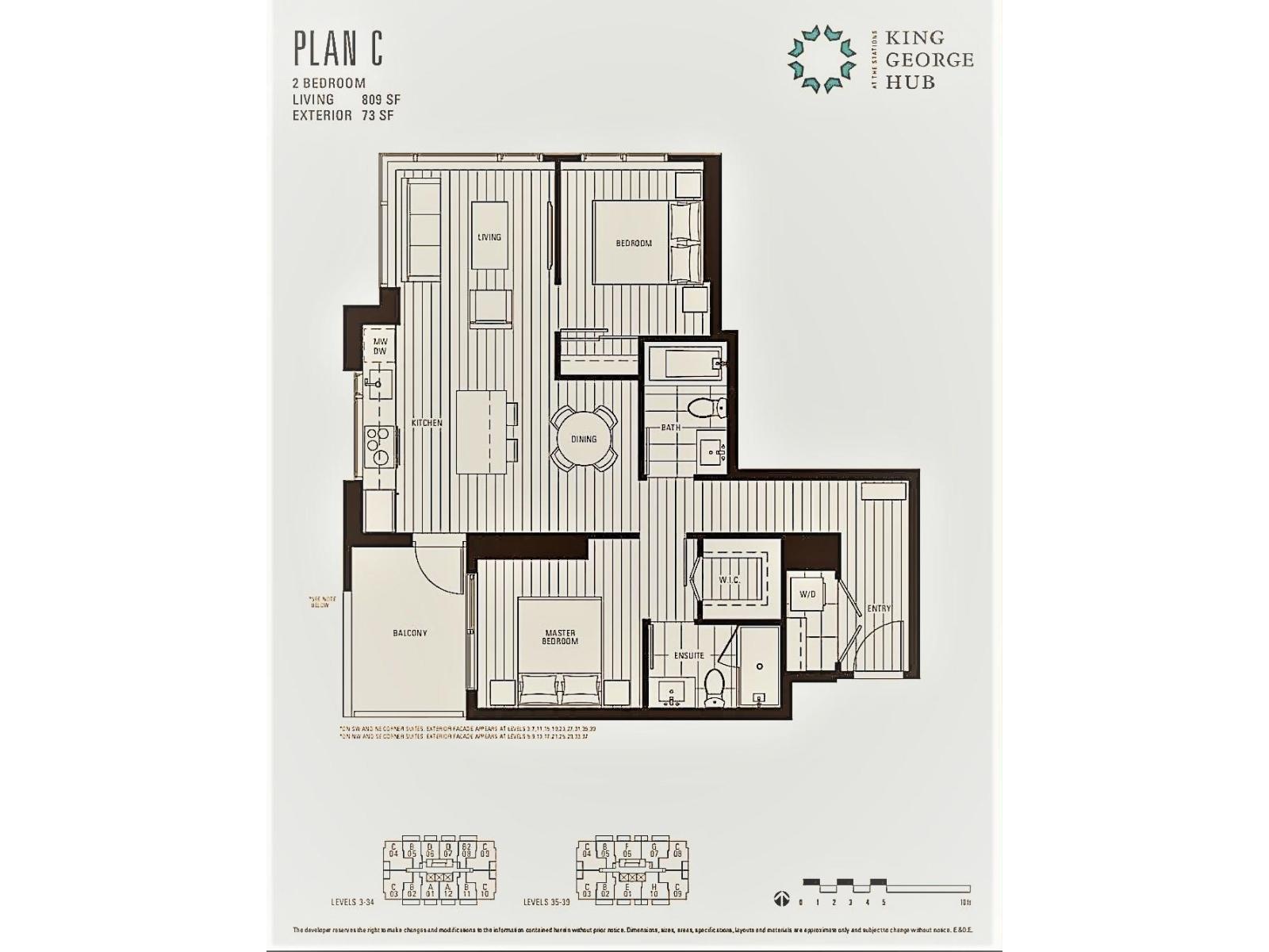 909 13615 Fraser Way, Surrey, British Columbia V3T 0P7 - Photo 8 - R3110873