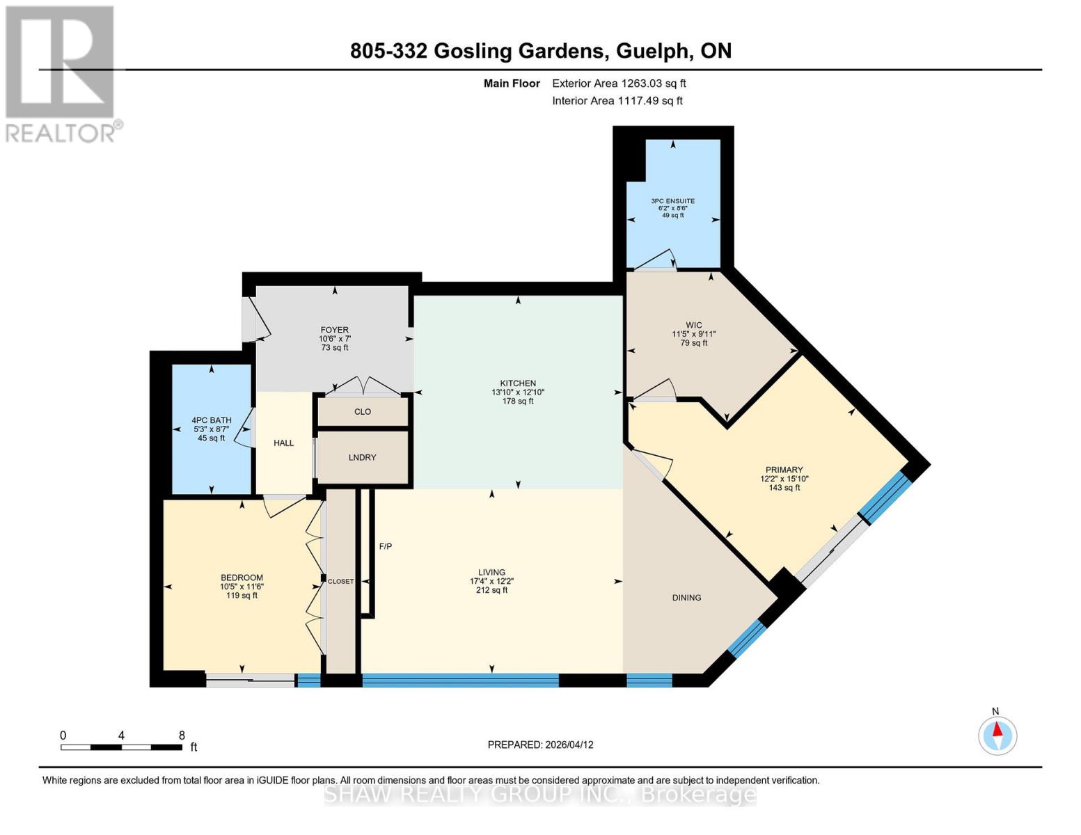 805 - 332 Gosling Gardens, Guelph, Ontario  N1H 3A1 - Photo 50 - X12995884