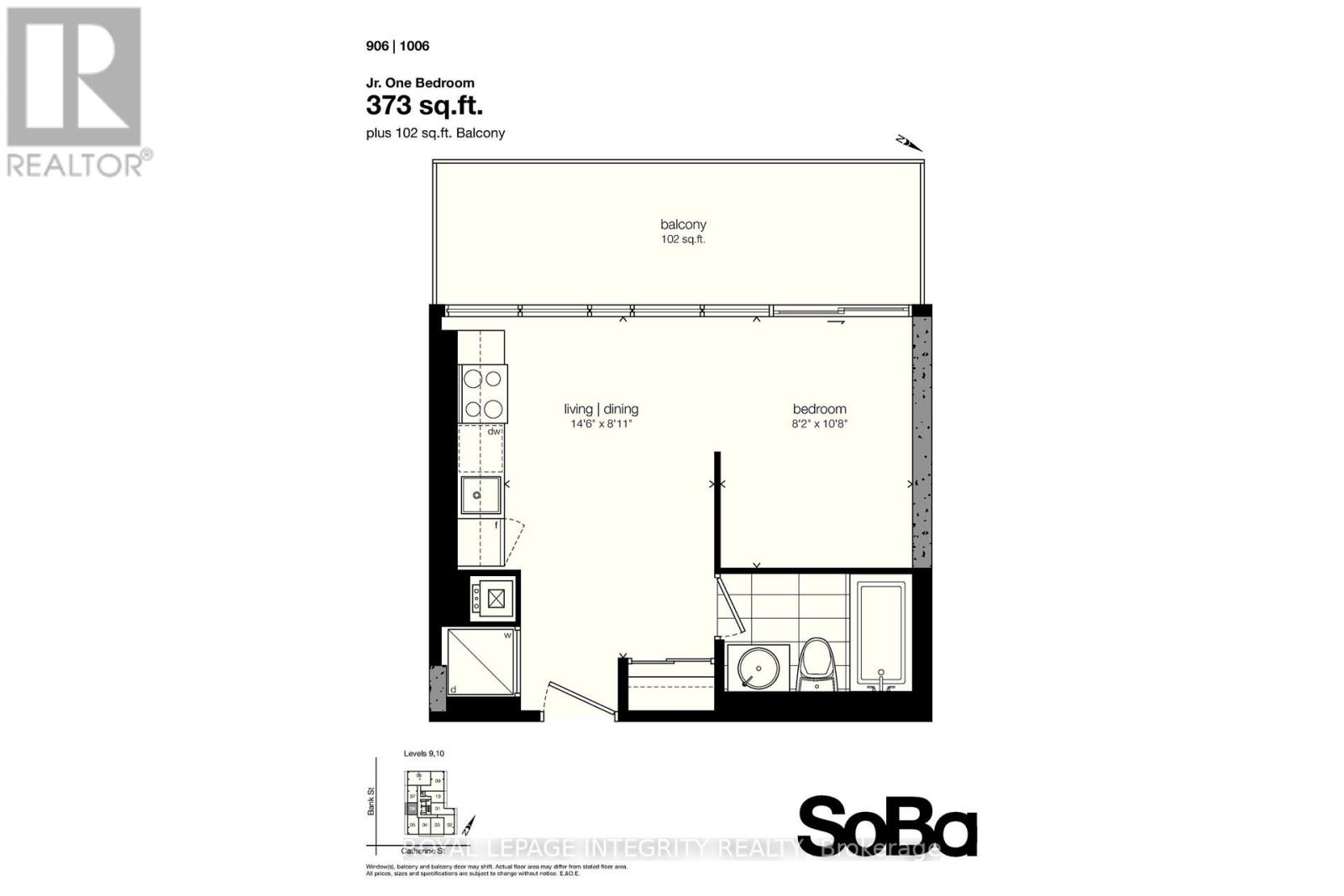 1006 - 203 Catherine Street, Ottawa, Ontario  K2P 1J5 - Photo 7 - X12992692