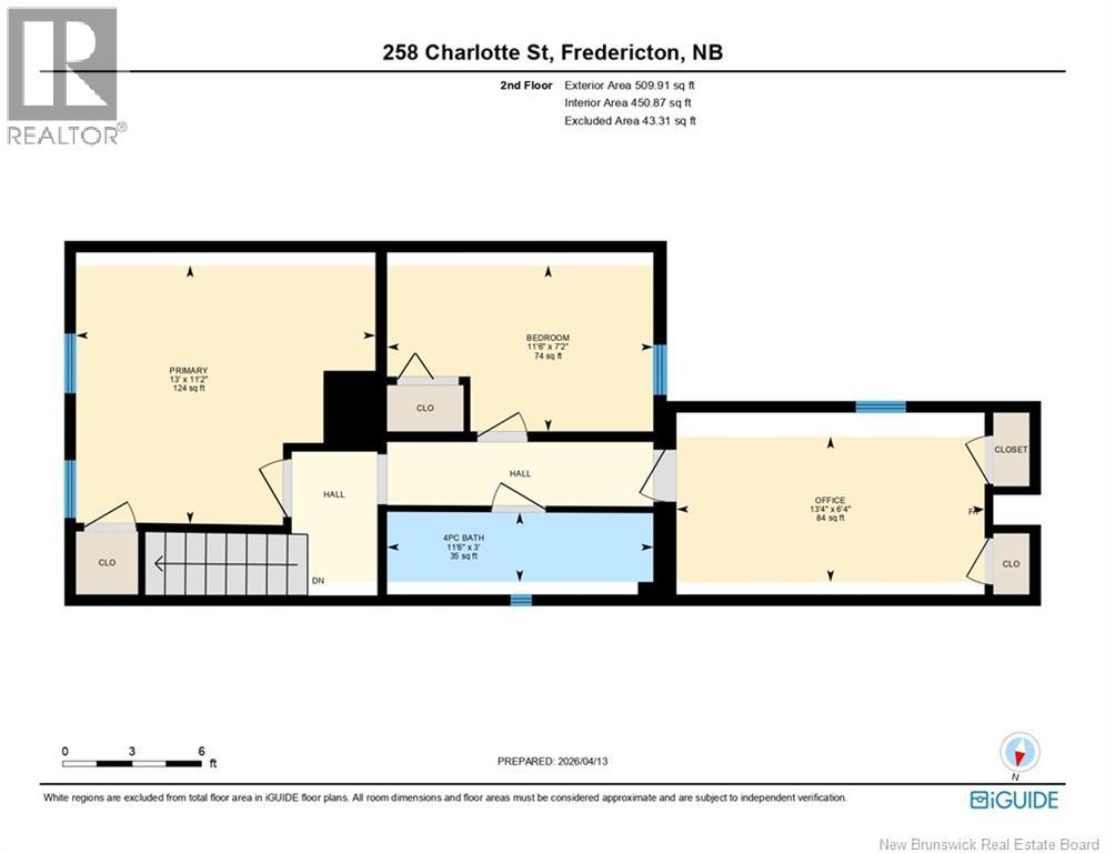 258 Charlotte Street, Fredericton, New Brunswick  E3B 1L4 - Photo 43 - NB137143