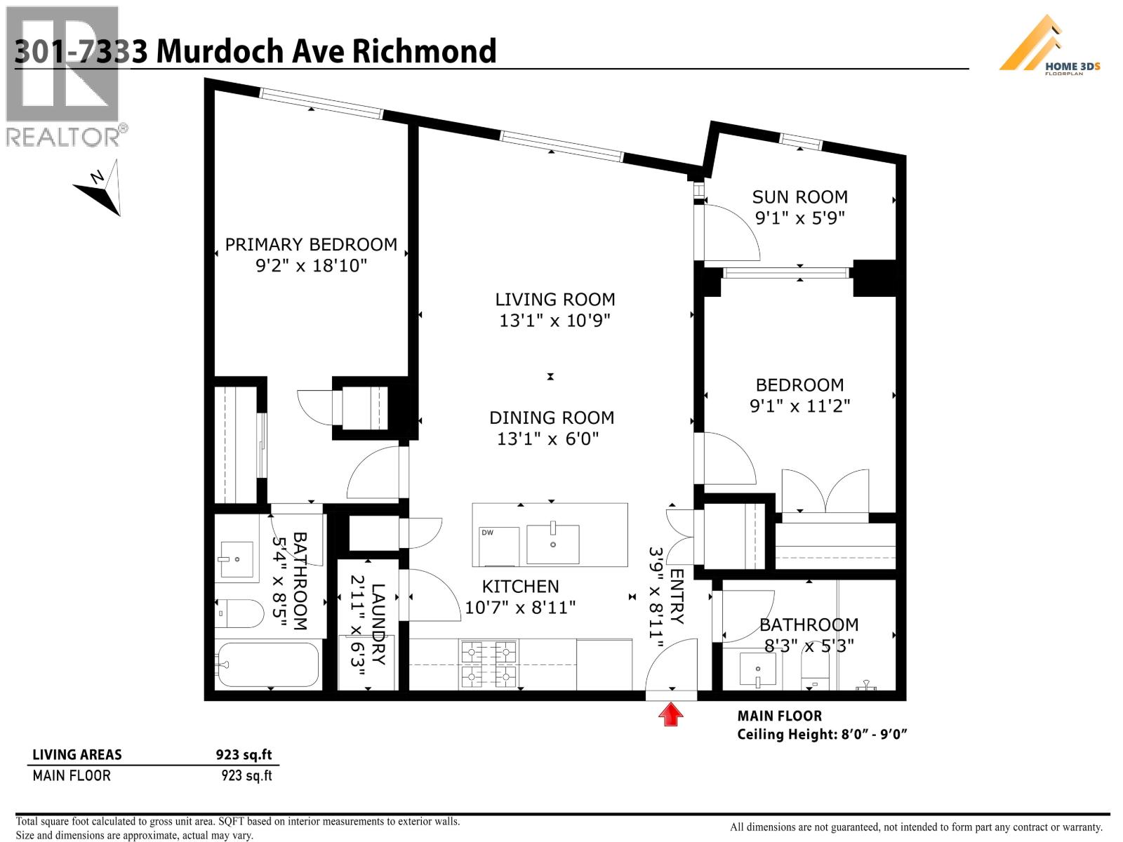 301 7333 Murdoch Avenue, Richmond, British Columbia  V6Y 0J8 - Photo 22 - R3110366