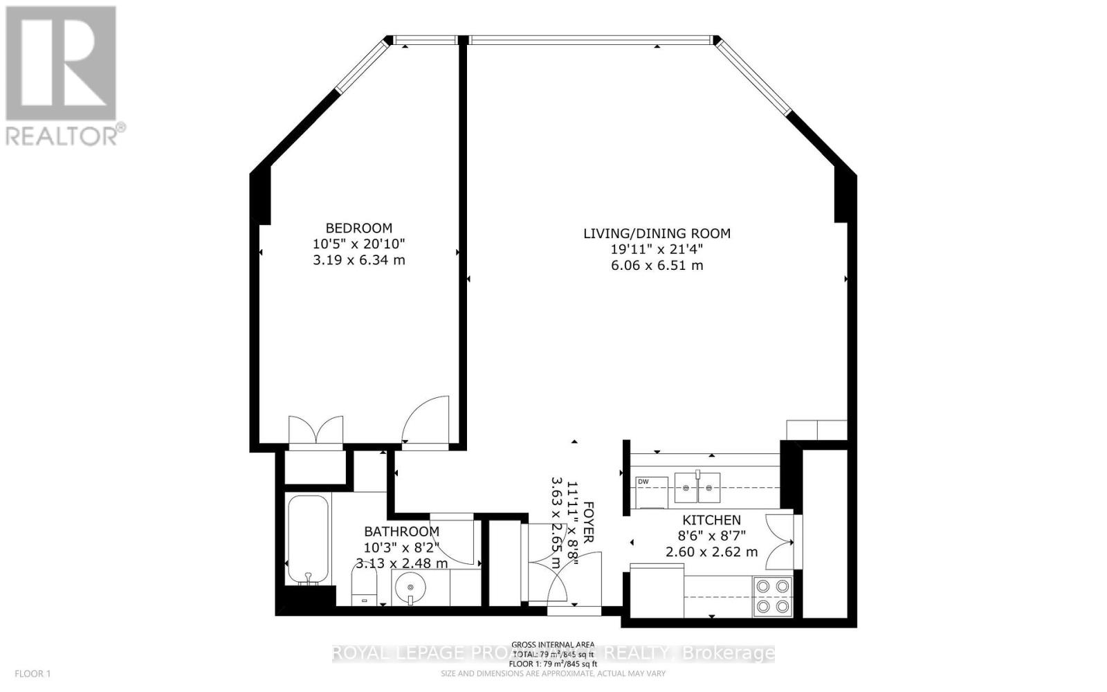 806 - 344 Front St Street, Belleville, Ontario  K8N 5M4 - Photo 8 - X12772306