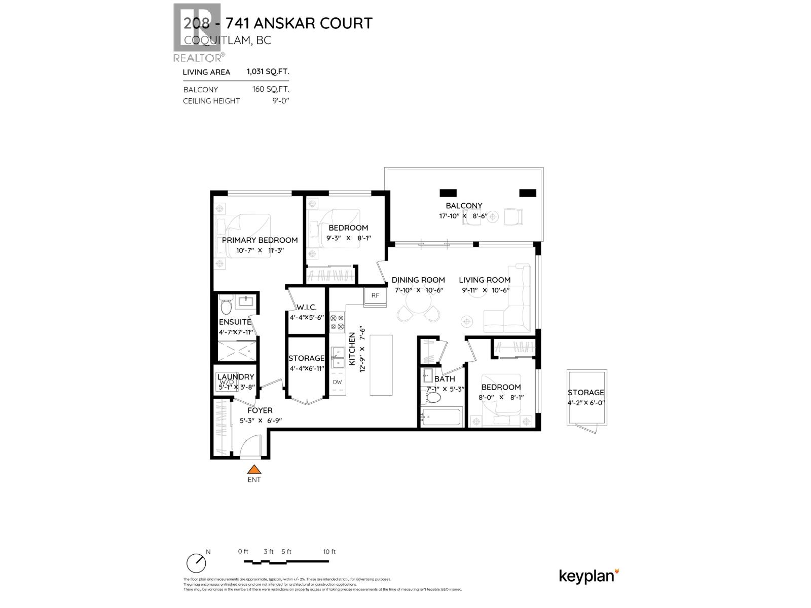 208 741 Anskar Court, Coquitlam, British Columbia  V3J 0N3 - Photo 3 - R3110542