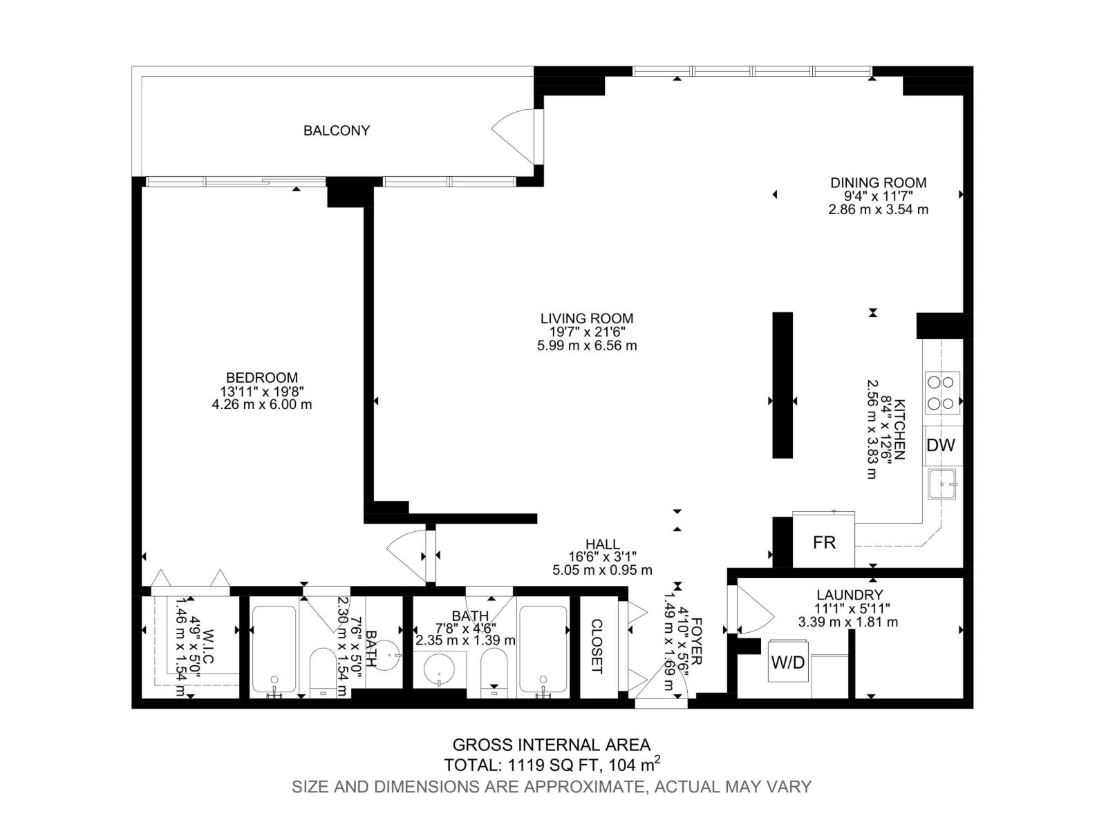#1105 8340 Jasper Av Nw, Edmonton, Alberta  T5H 3S3 - Photo 37 - E4476768