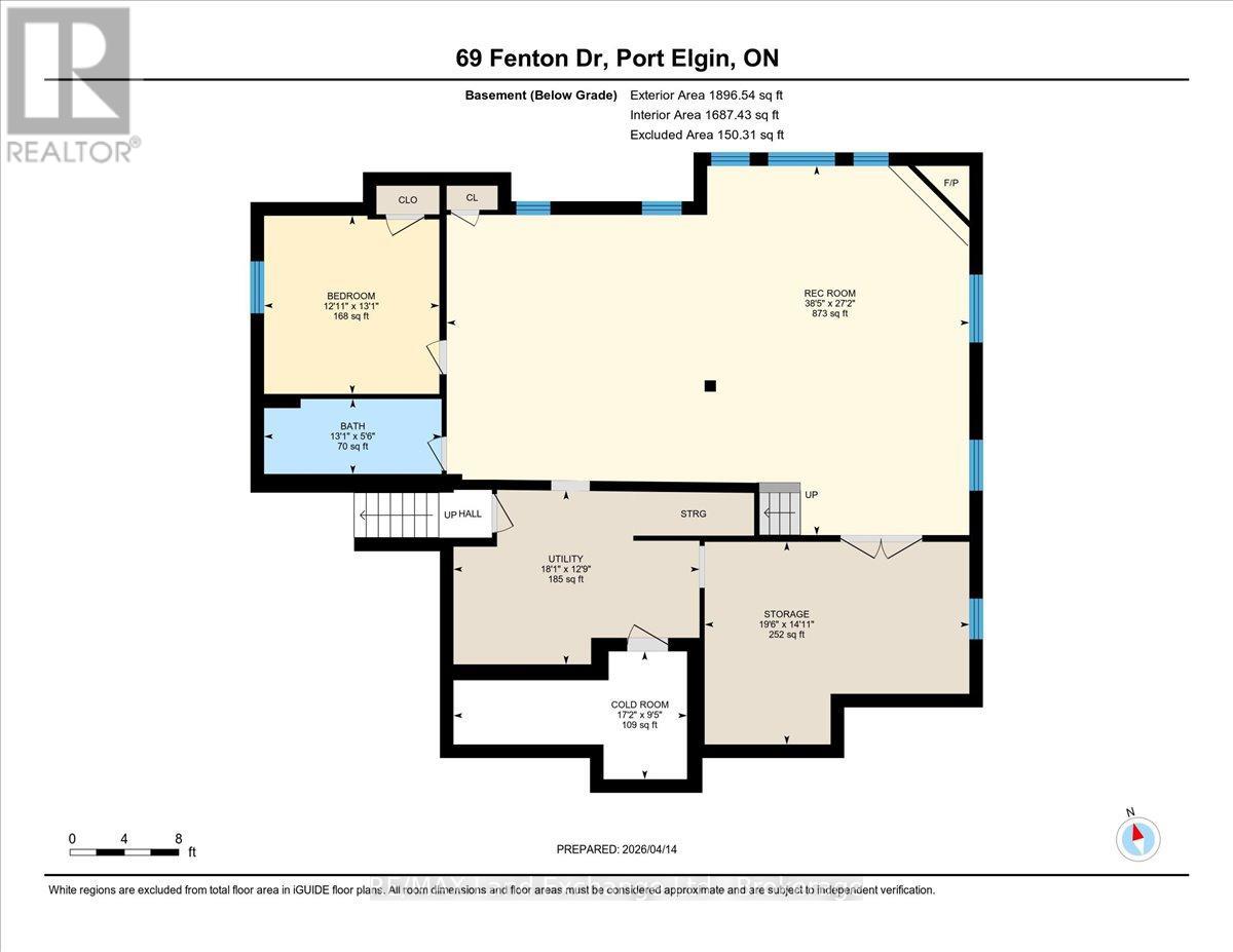 69 Fenton Drive, Saugeen Shores, Ontario  N0H 2C5 - Photo 46 - X12998570