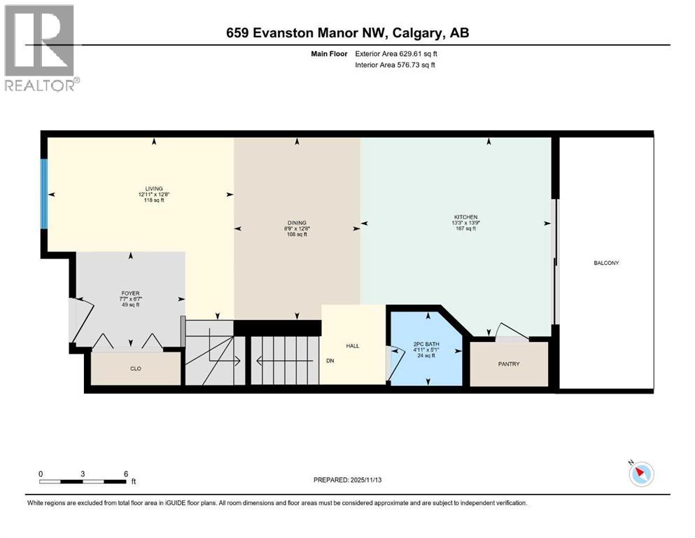 659 Evanston Manor NW, Calgary, Alberta  T3P 0R9 - Photo 6 - A2276350