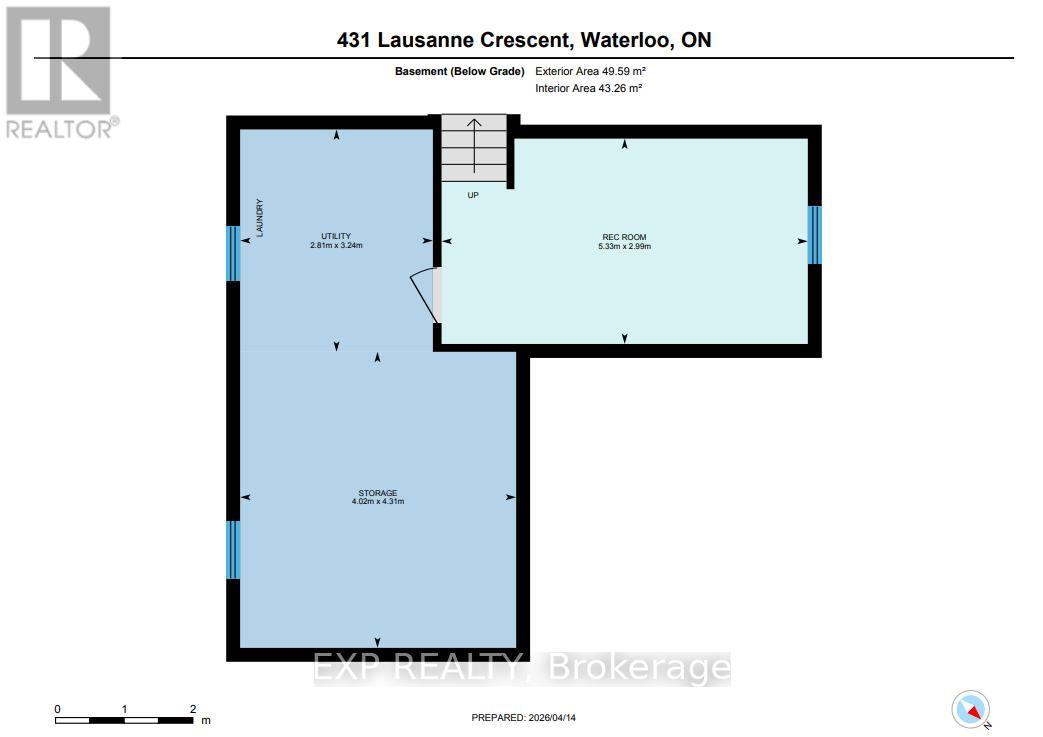 431 Lausanne Crescent, Waterloo, Ontario  N2T 2X6 - Photo 28 - X12998580