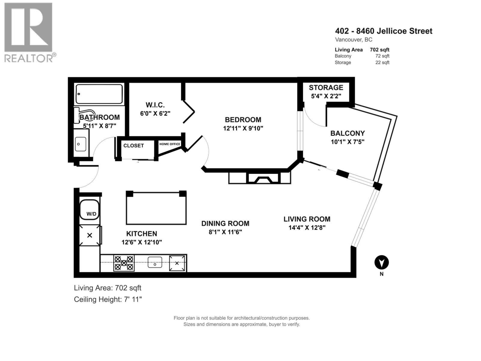 402 8460 Jellicoe Street, Vancouver, British Columbia  V5S 4S8 - Photo 36 - R3110687