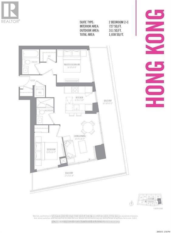 1203 - 2221 Yonge Street, Toronto, Ontario  M4S 2B5 - Photo 12 - C12999124