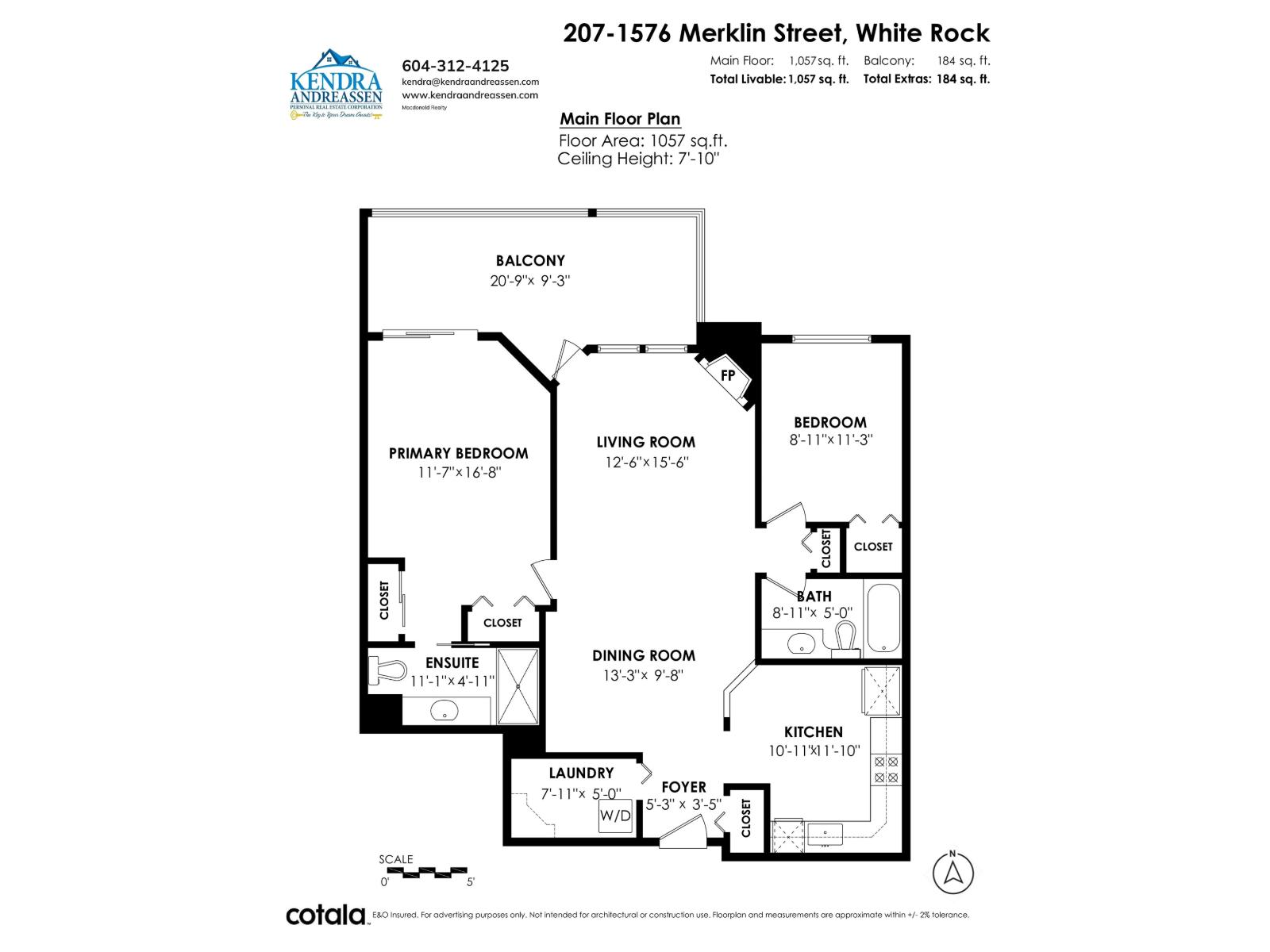 207 1576 Merklin Street, White Rock, British Columbia V4B 5K2 - Photo 40 - R3111546