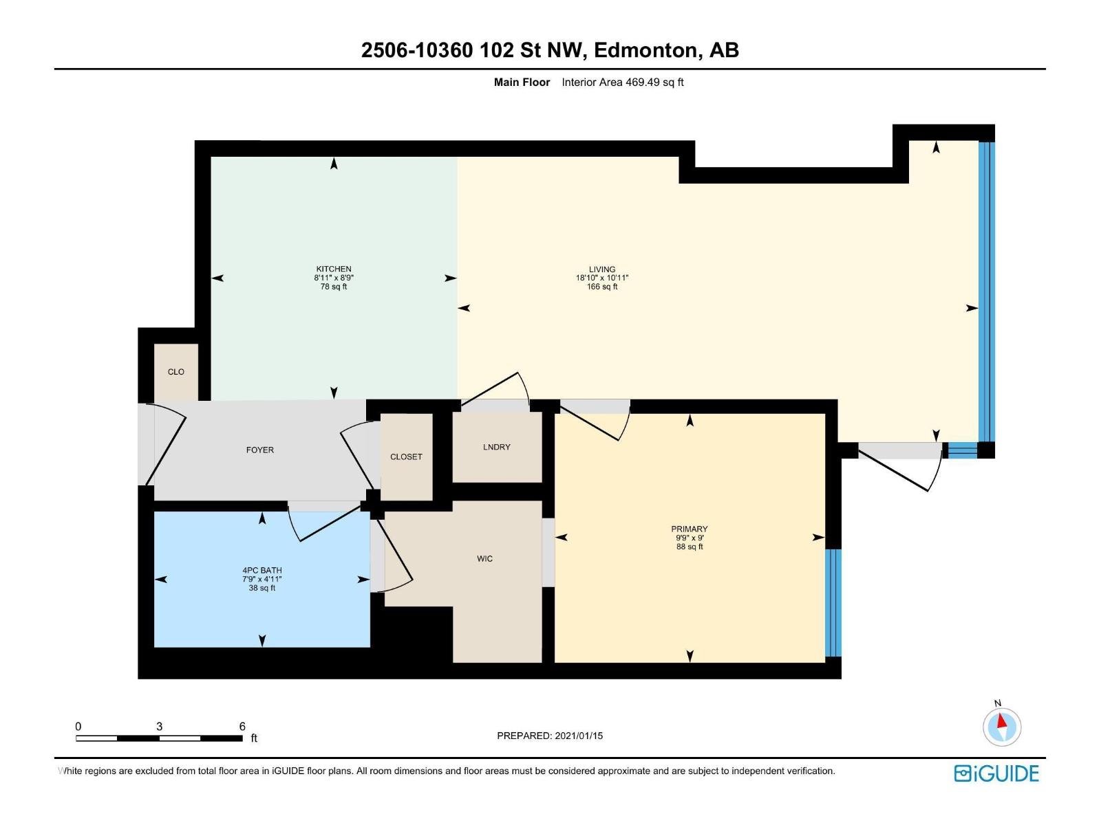 #2506 10360 102 St Nw, Edmonton, Alberta  T5J 4Y8 - Photo 21 - E4482276
