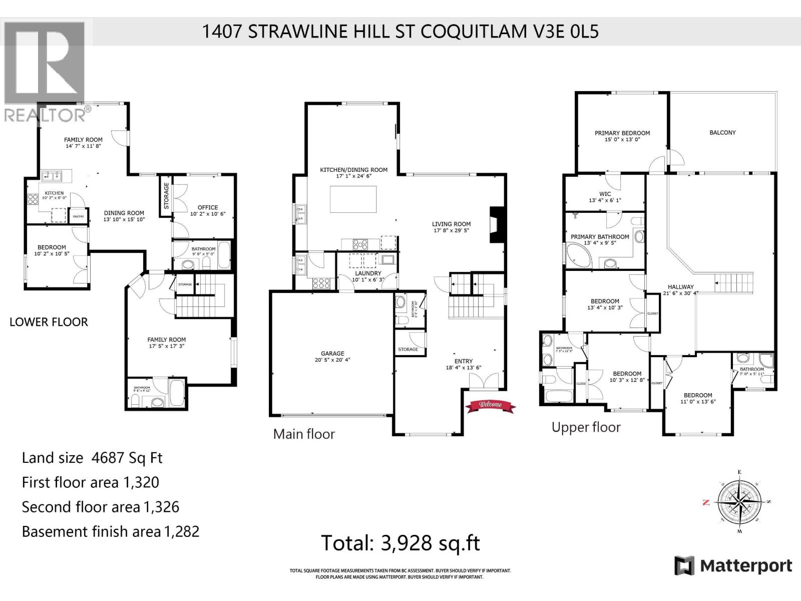 1407 Strawline Hill Street, Coquitlam, British Columbia  V3E 0L5 - Photo 33 - R3111219