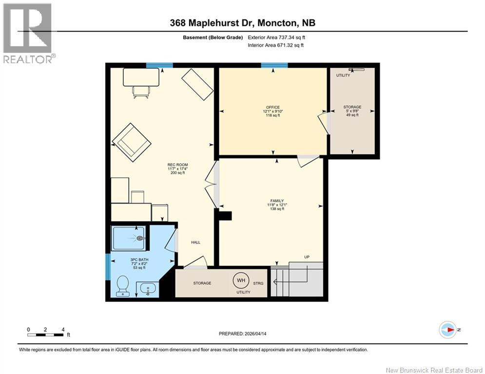 368 Maplehurst Drive, Moncton, New Brunswick  E1G 4T8 - Photo 49 - NB137240