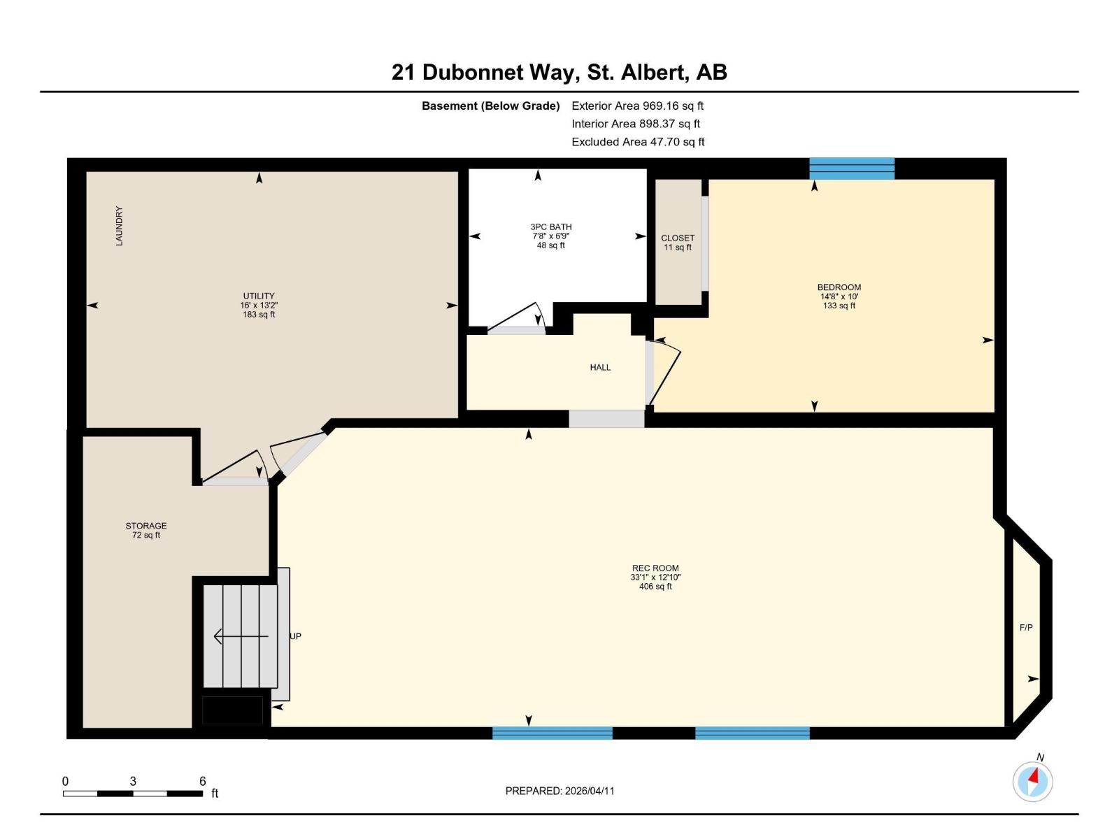 21 Dubonnet Wy, St. Albert, Alberta  T8N 6S4 - Photo 41 - E4482365