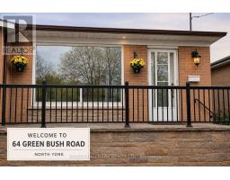 64 GREEN BUSH ROAD, Toronto, Ontario