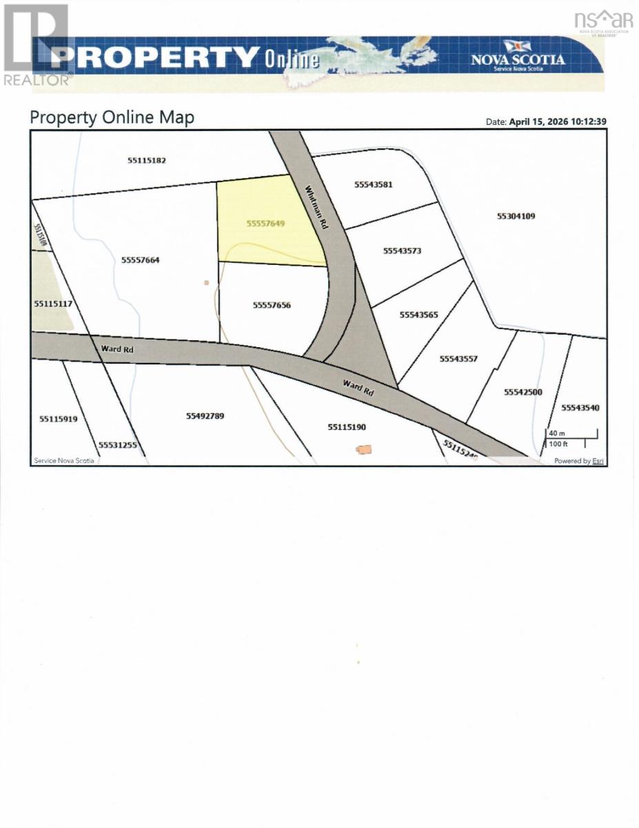 Lot 2025-1 Whitman Road|Ward/Whitman, millville, Nova Scotia