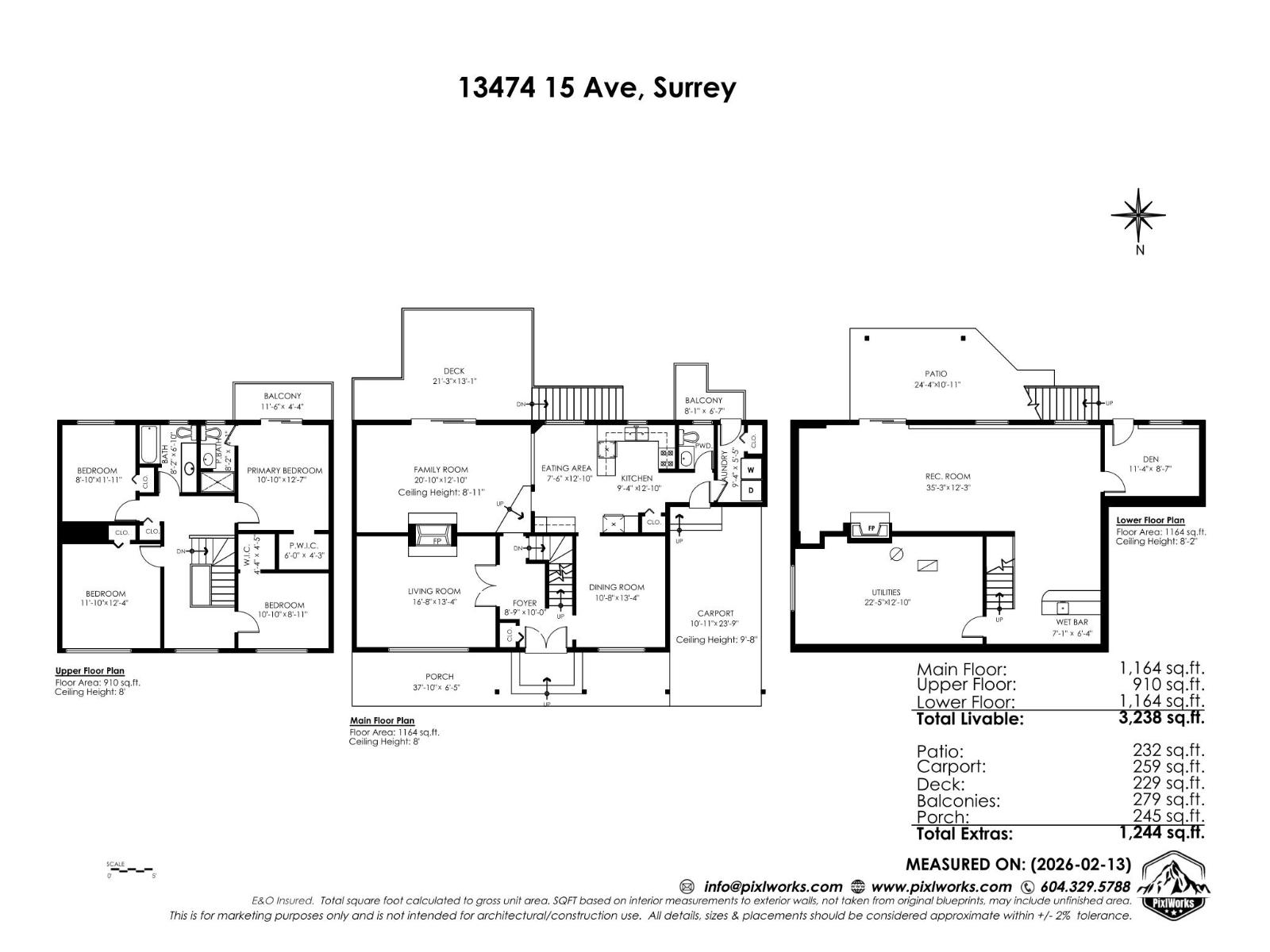 13474 15 Avenue, Surrey, British Columbia  V4A 1L2 - Photo 2 - R3100337