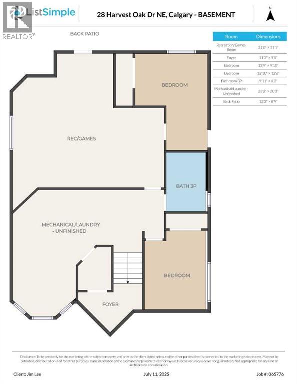 28 Harvest Oak Drive Ne, Calgary, Alberta  T3K 4E2 - Photo 45 - A2290840