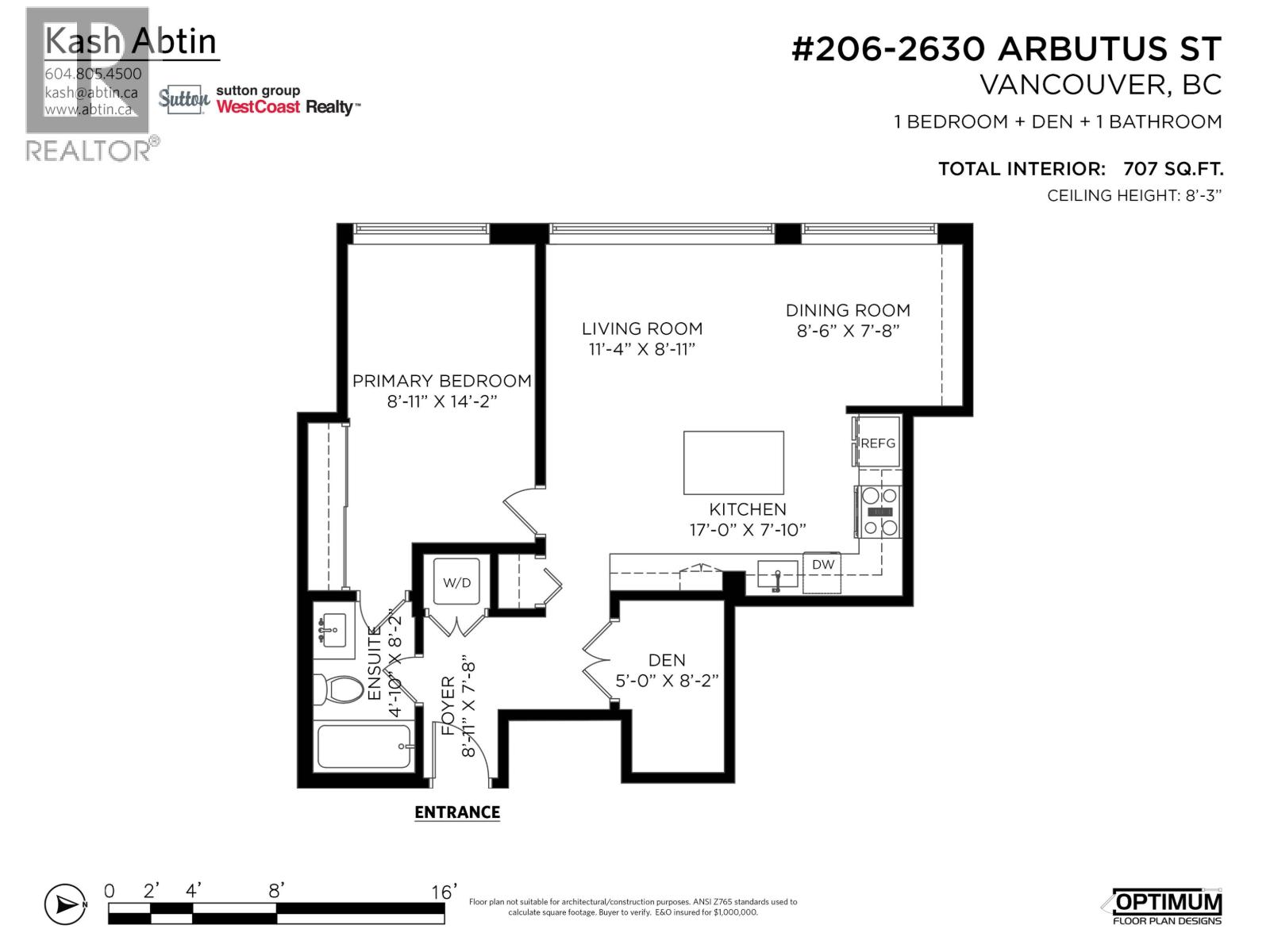 206 2630 Arbutus Street, Vancouver, British Columbia  V6J 5L8 - Photo 37 - R3111761