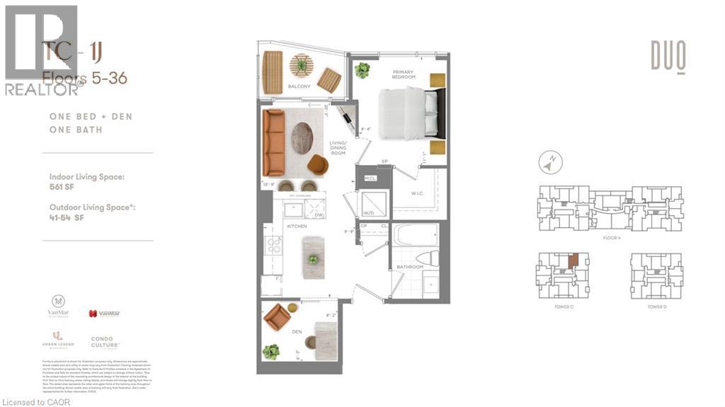 25 Wellington Street S Unit# 2609, Kitchener, Ontario  N2G 0G5 - Photo 6 - 40821272