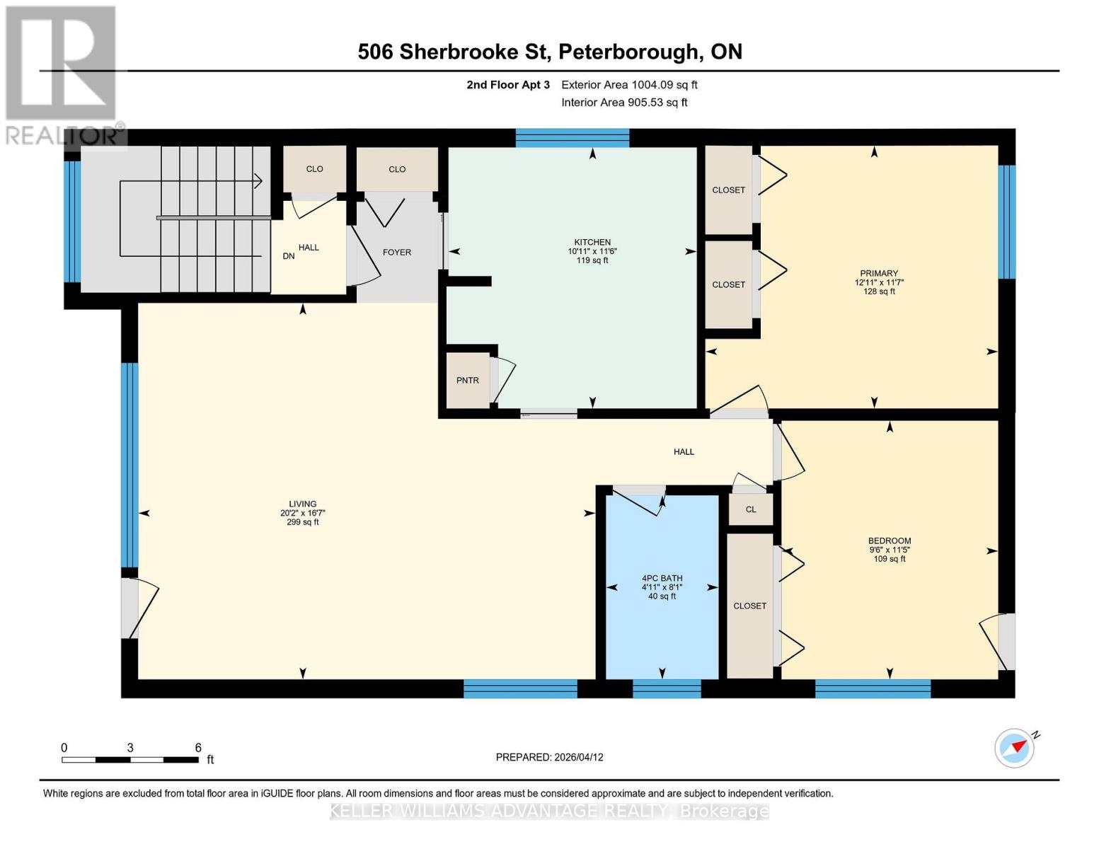 Upper - 506 Sherbrooke Street, Peterborough, Ontario  K9J 2P3 - Photo 19 - X13006056