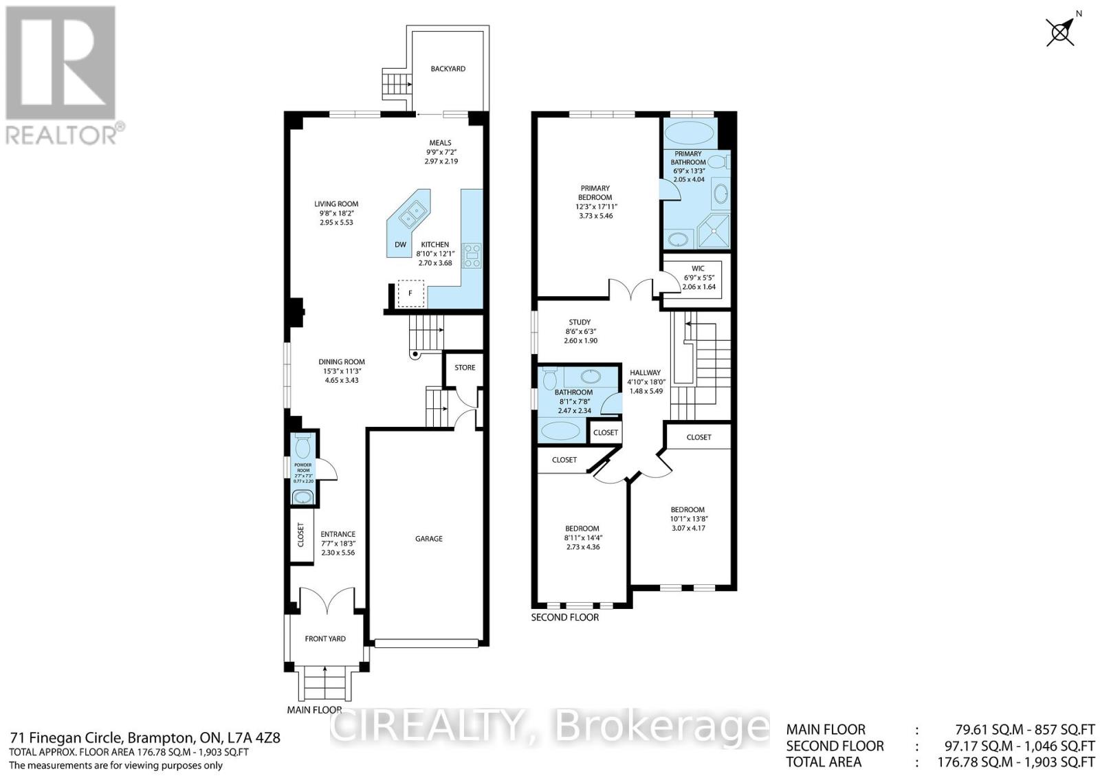 71 Finegan Circle, Brampton (Northwest Brampton), Ontario  L7A 4Z8 - Photo 49 - W13006108