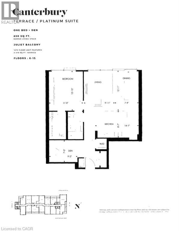 181 King Street S Unit# 1405, Waterloo, Ontario  N2J 0E7 - Photo 9 - 40820683