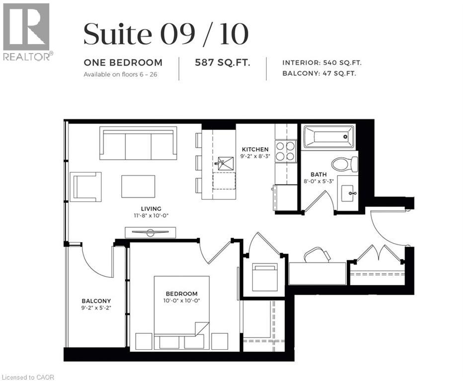 108 Garment Street Unit# 2010, Kitchener, Ontario  N2G 0E2 - Photo 32 - 40820524