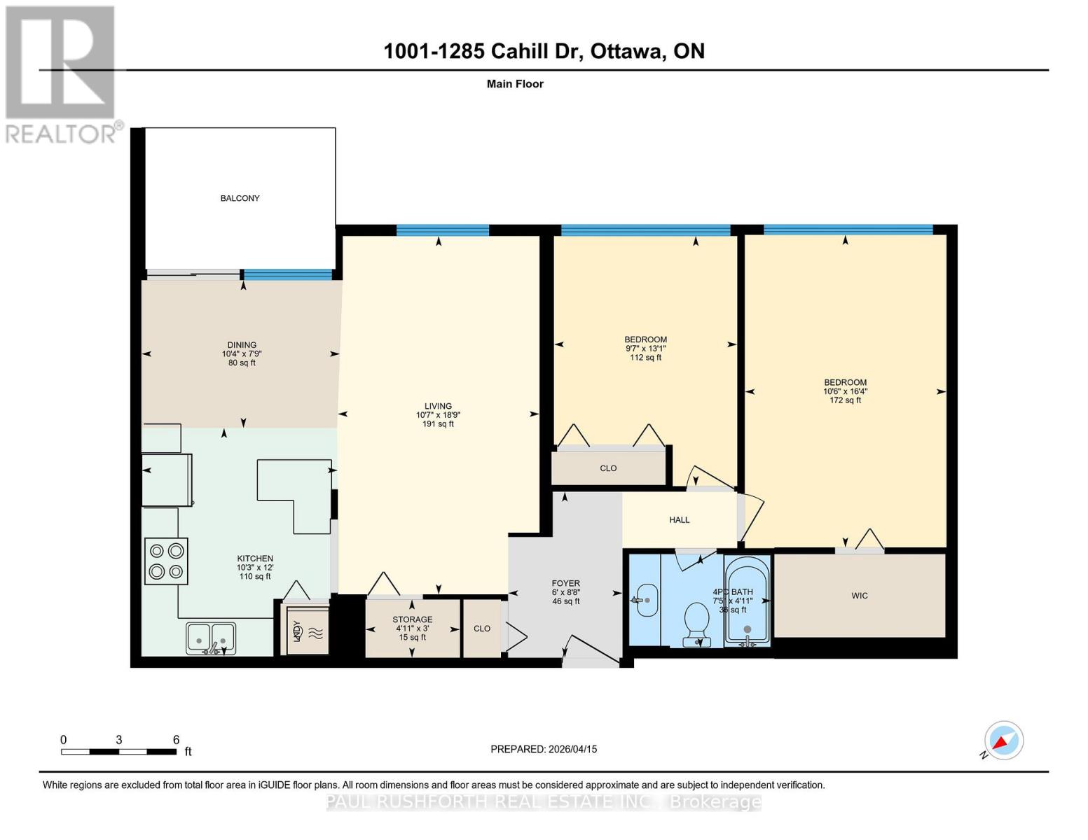 1001 - 1285 Cahill Drive, Ottawa, Ontario  K1V 9A7 - Photo 34 - X13007368