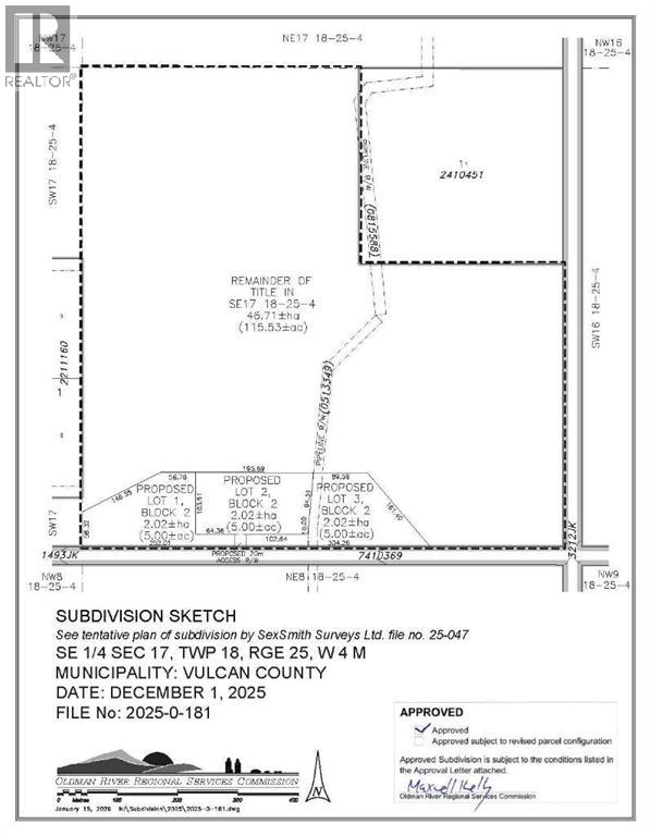 182020 Range Road 254, Rural Vulcan County, Alberta  T0L 0L0 - Photo 2 - A2282910
