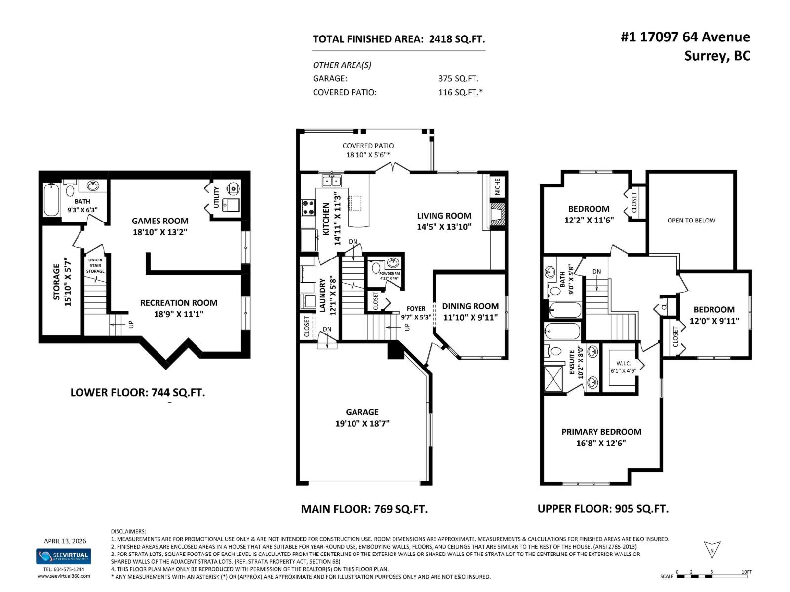1 17097 64 Avenue, Surrey, British Columbia  V3S 1Y5 - Photo 39 - R3110606