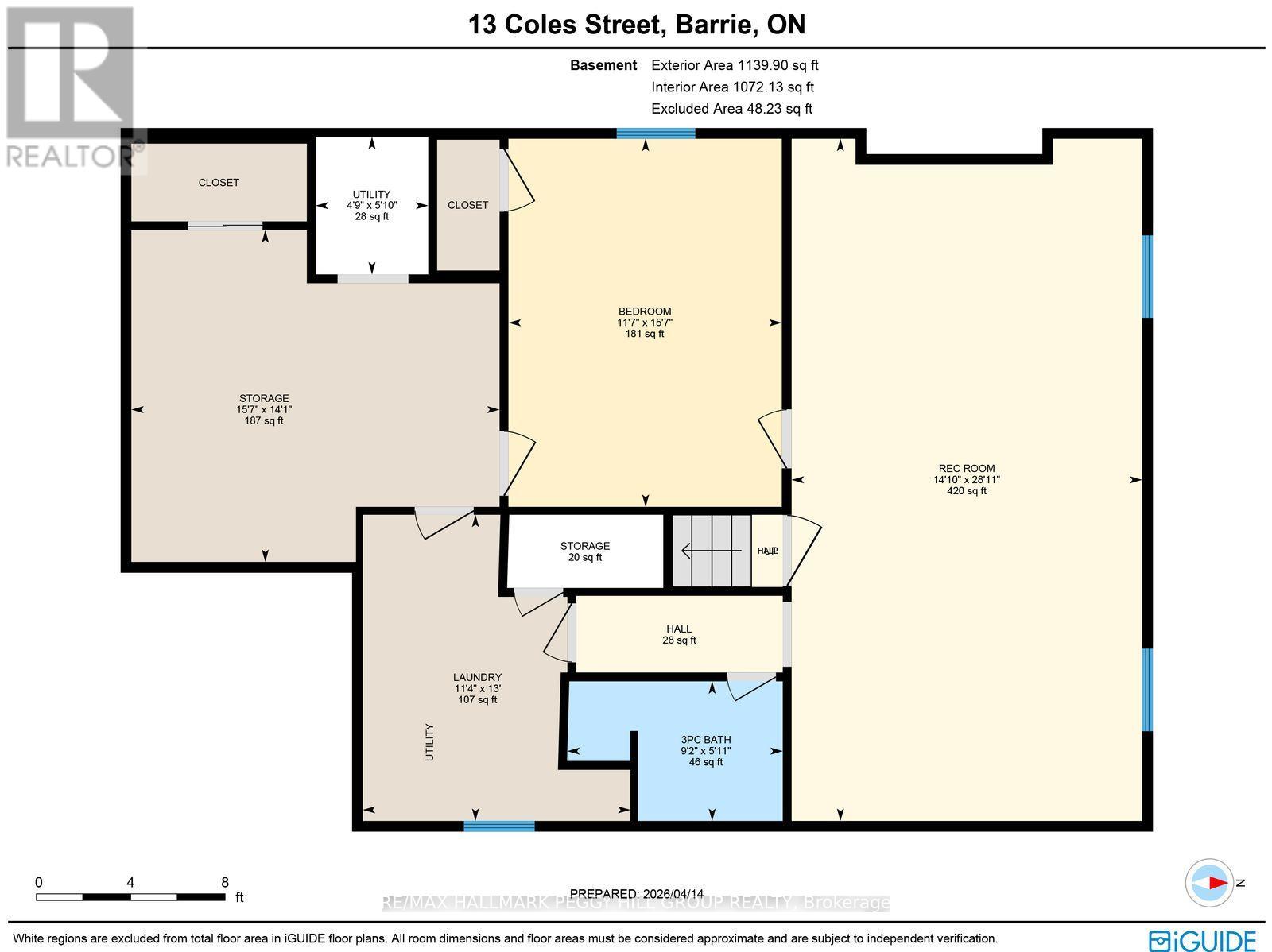 13 Coles Street, Barrie (Sunnidale), Ontario  L4N 5W8 - Photo 22 - S13008954