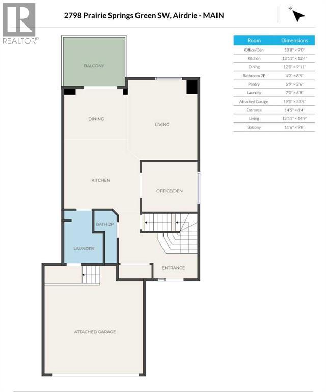 2798 Prairie Springs Green SW, Airdrie, Alberta  T4B 0L9 - Photo 43 - A2298553