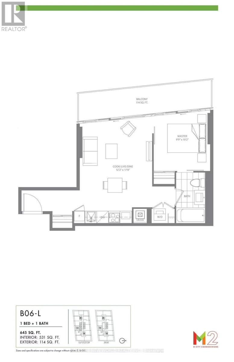 2906 - 3883 Quartz Road, Mississauga, Ontario  L5B 0M4 - Photo 16 - W13009708