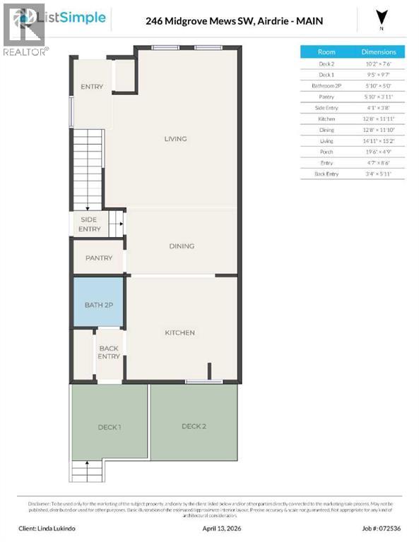 246 Midgrove Mews Sw, Airdrie, Alberta  T4B 5K8 - Photo 17 - A2300657