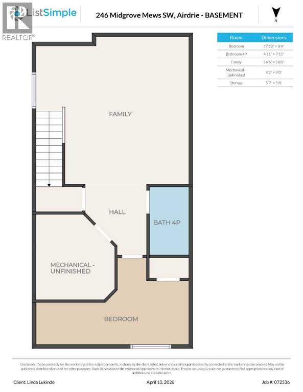 246 Midgrove Mews Sw, Airdrie, Alberta  T4B 5K8 - Photo 37 - A2300657