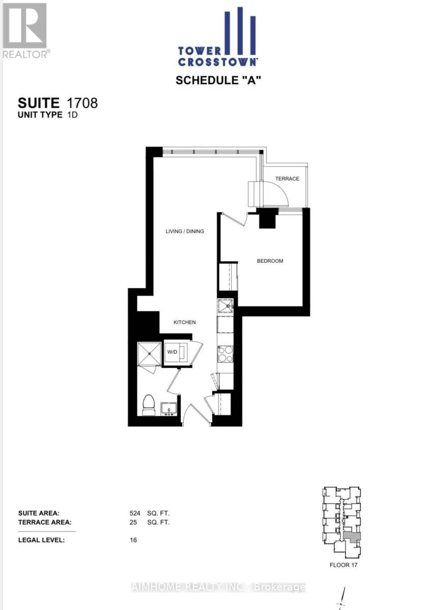 1708 - 5 Quarrington Lane, Toronto, Ontario  M3C 0S5 - Photo 16 - C13010380