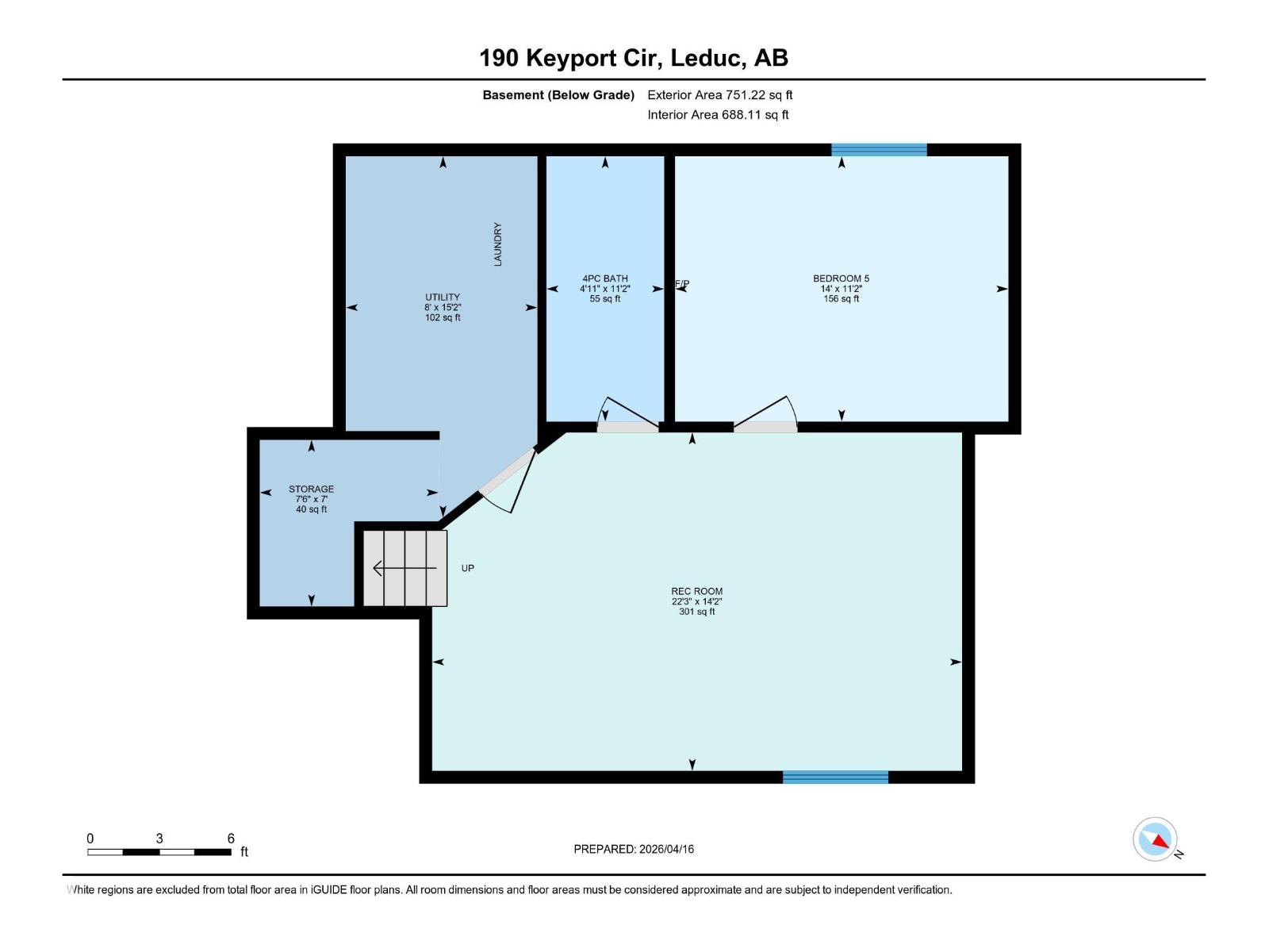 190 Keyport Ci, Leduc, Alberta  T9E 0J3 - Photo 65 - E4482743