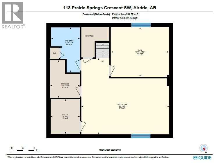 113 Prairie Springs Crescent SW, Airdrie, Alberta  T4B 0E5 - Photo 45 - A2302138